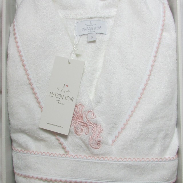 Halat de baie Maison D'or Gloria Crem