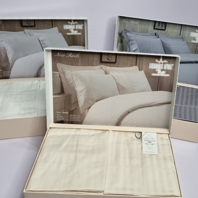 Lenjerie de pat Maison D'or Rails White